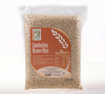 R ORGANIC CAMBODIAN BROWN RICE – 1KG