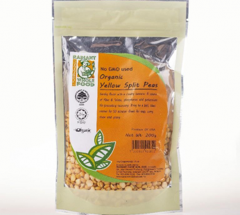 R ORGANIC YELLOW SPLIT PEAS – 200G