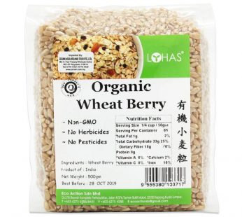 EA ORGANIC WHEAT BERRY – 500GM