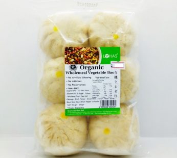 SL ORGANIC WHOLEMEAL VEGETABLE BAO