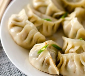 MUSHROOM PORK DUMPLINGS