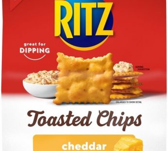 NABISCO RITZ TOASTED CHIPS CHEDDAR 8.1oz