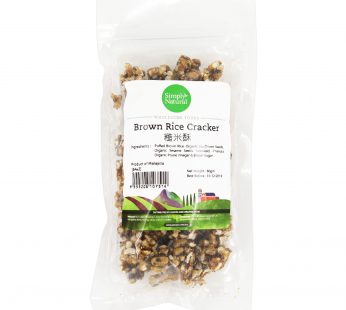 SN BROWN RICE CRACKER – 80GM